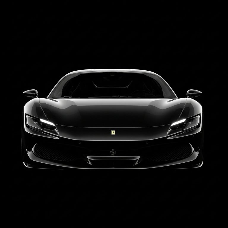 Silhouette Ferrari 296 GTB Silhouette Ferrari 296 GTB